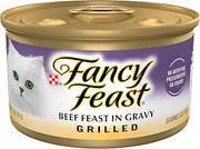 Purina Fancy Feast Grilled Beef Feast in Gravy Wet Cat Food(24) 3oz Cans