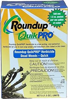 Roundup Quick Pro 1 box Makes 5 Gallons-3 Boxes