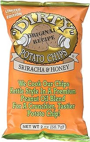 Dirty Potato Chips Sriracha & Honey, 2 Ounce (pack of 25)