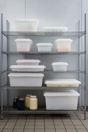 Rubbermaid Commercial Products White / 5 Gal / Container Trash, Recycling & Compost