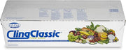 SealWrap 30540400 Cling Classic ZipSafe Plastic Wrap, 18" Wide by 2000' Length, PVC, Clear