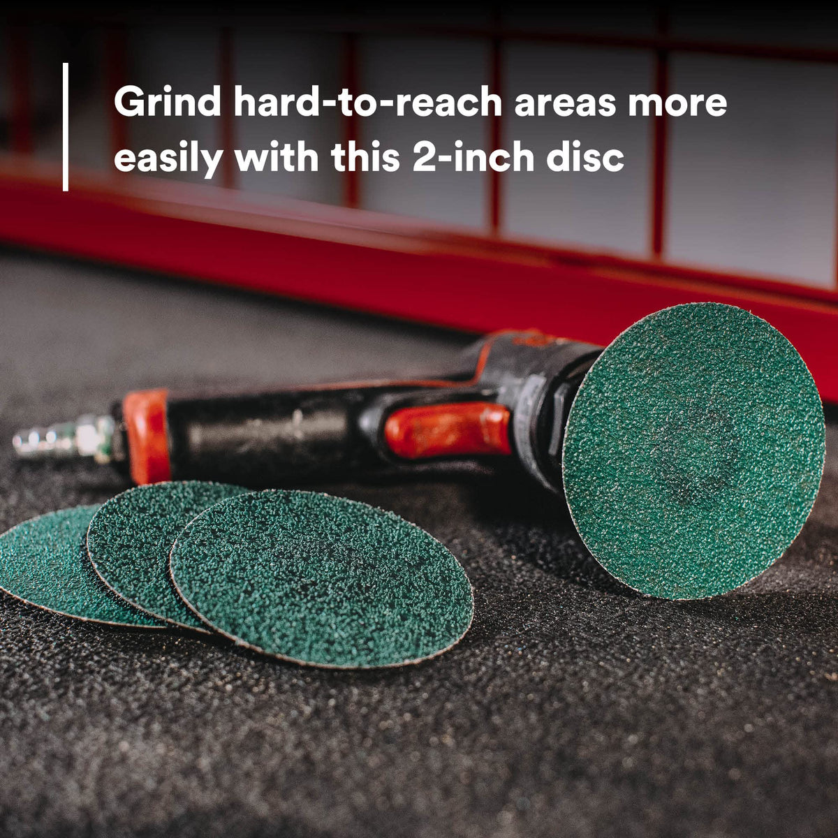 Green Corps Roloc Disc by 3M – 2 in, Factory, Pack of 25, Model 36526