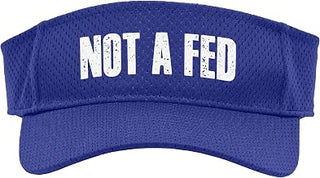 No Fed Fed Federal Federal Agent Le DEA FBI Undercover Sport Sun Visor