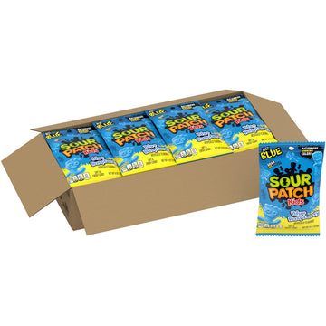 Blue Raspberry Soft & Chewy Candy by Sour Patch Kids – 8 Ounce (Pack of 12), Blue, Pack of 12, Model VC-a4-96873