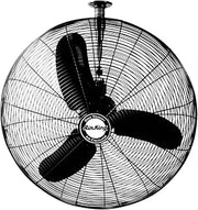 Air King 9375 30-Inch 1/3-Horsepower Industrial Grade Oscillating Ceiling Mount Fan with 8,780-CFM, Black Finish