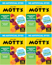 Mott's Assorted Fruit / 10 Count (Pack of 4) / 1 Fruit Snacks