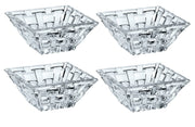 Bossa Nova Collection Dip Bowl Set of by Nachtmann – Set of 4, 37 milliliters, Crystal, Clear, Pack of 4