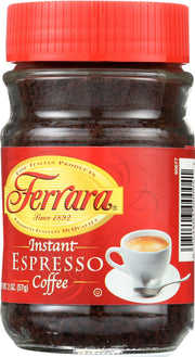 Ferrara Espresso / 2 Ounce (Pack of 1) / 1 Instant Coffee