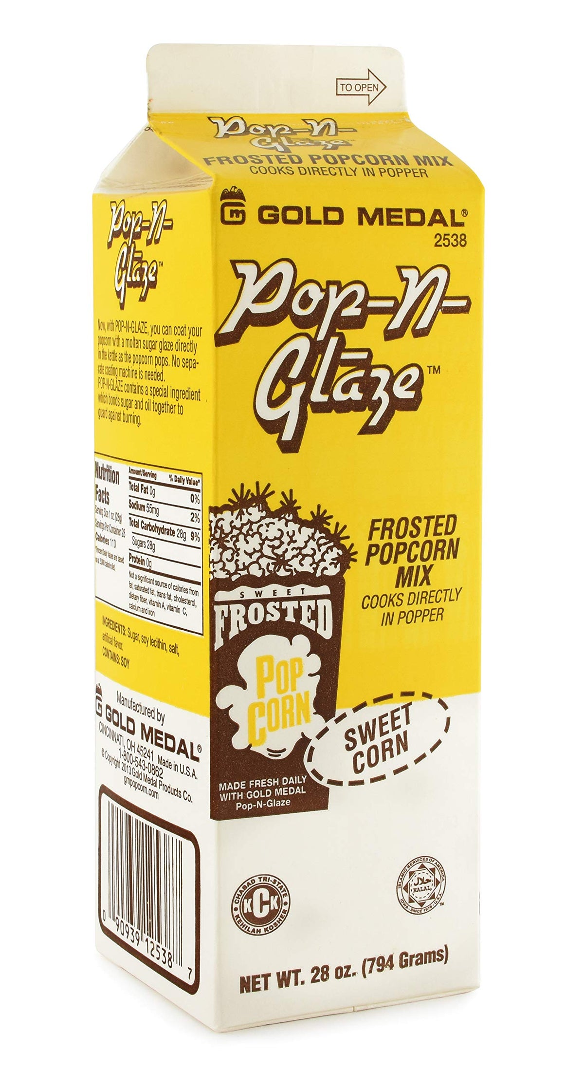 Gold Medal 28 Ounce (Pack of 12) / 1 / 12 Unpopped