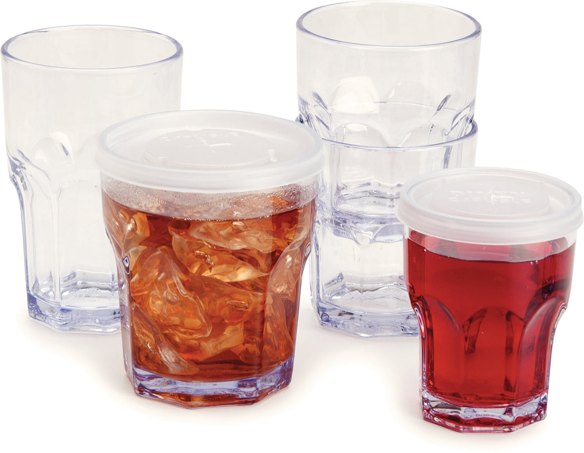Carlisle FoodService Products 10 Ounces / Classic / Clear Tumblers & Water Glasses