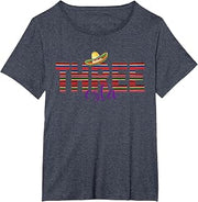Three Esta Cinco de Mayo 5 De Mayo Mexican Fiesta T-Shirt