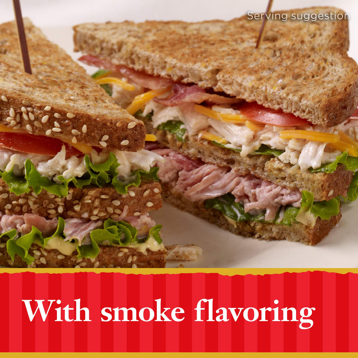 HORMEL Chunk Meats Smoked Ham / 5 Ounce (Pack of 12) / 12 Spiced Meat