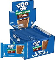 Pop-Tarts, Toaster Pastries Made with Whole Grain, Frosted Fudge, 17.6oz (120 Count)