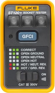 Fluke ST120+ GFCI Socket Tester with Audible Beeper