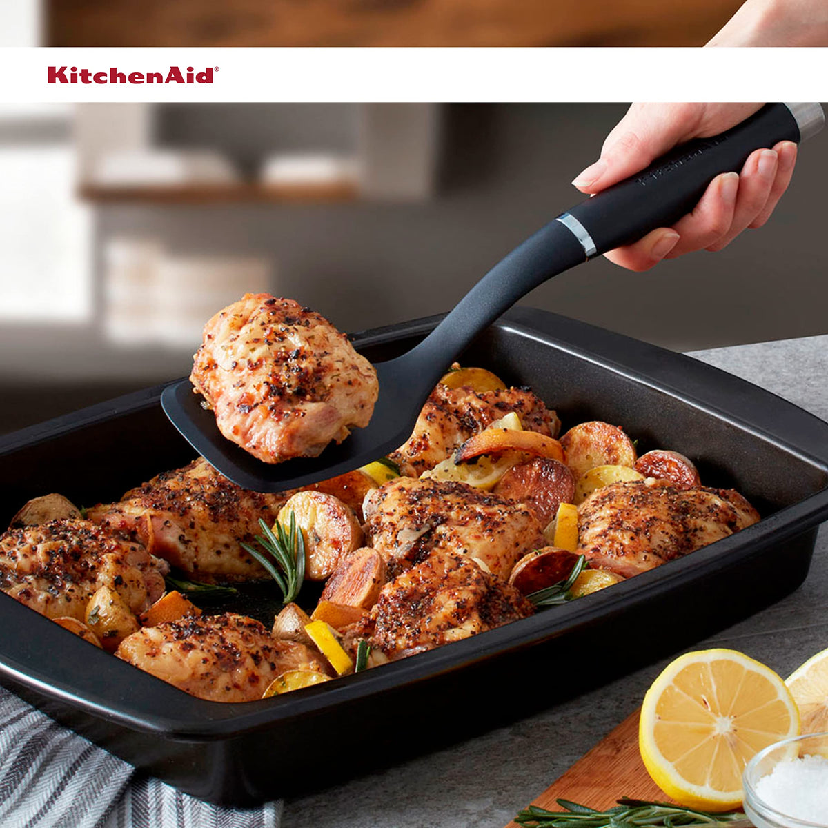 KitchenAid Matte Black / One Size / Gourmet Barbecue Turners
