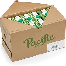 Hemp Original Unsweetened Plant-Based Milk by Pacific Foods – 32 Fl Oz (Pack of 12), Pack of 12, Model 01616804