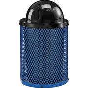 Global Industrial Blue / 23.5 inches (Diameter) x 40 inches (Height) / Industrial Trash, Recycling & Compost