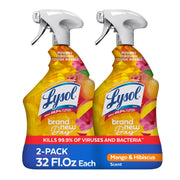 Lysol 32 Fl Oz (Pack of 2) / Mango and Hibiscus / Mango All-Purpose Cleaners