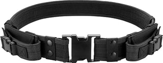 Barska Loaded Gear Tactical Utility Belt â€“ Heavy Duty Adjustable 34-44 Inches with Removable Pouches for Outdoors