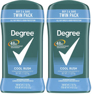 Degree 5.4 Ounce (Pack of 2) / Cool Rush / 1 Antiperspirant Deodorant