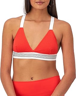 Champion Women's Bra, Re-issue Bra, Moisture Wicking, Novelty Mesh Vintage Sports Bra for Women