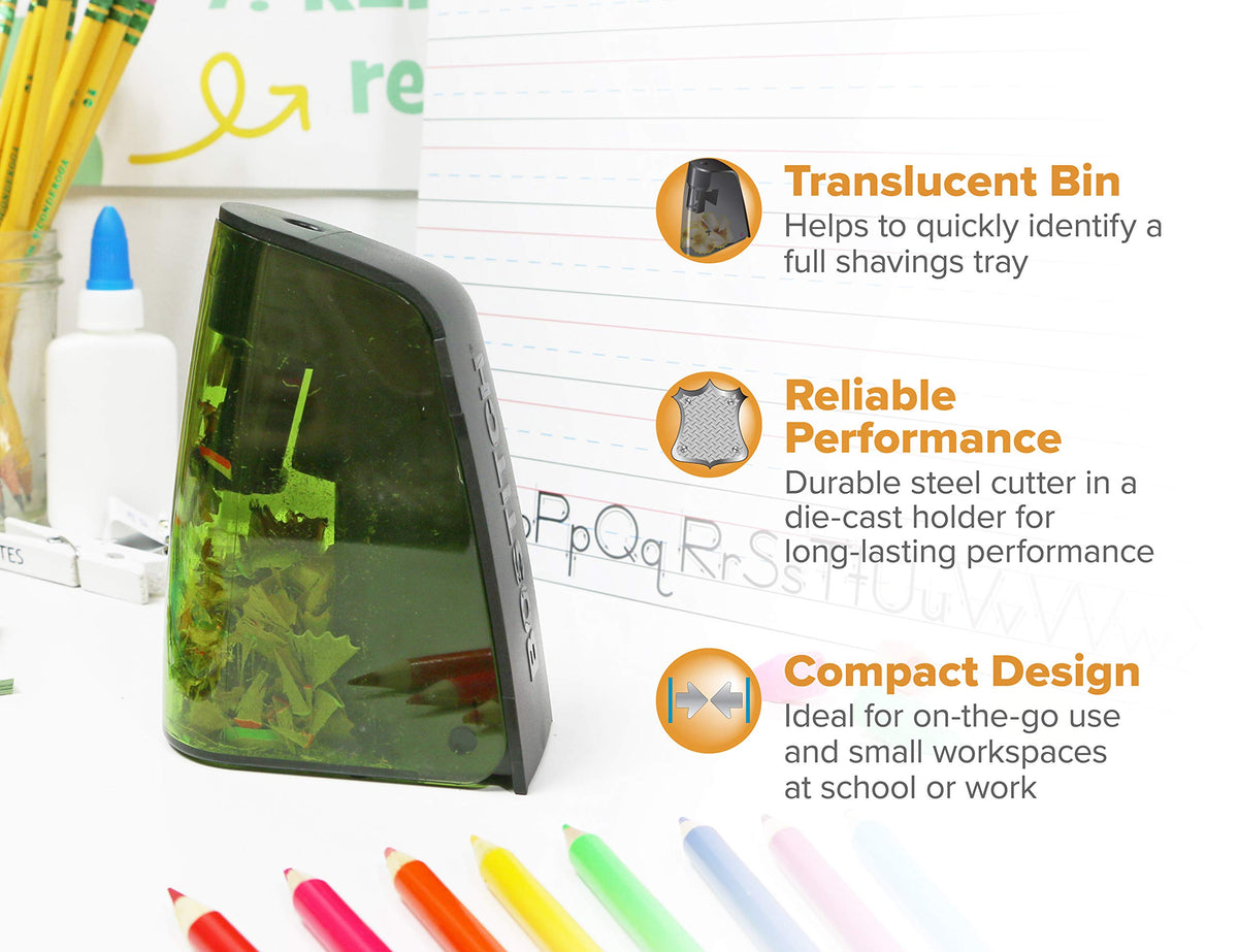 Bostitch Green / 1 Pencil Sharpeners