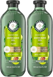 Herbal Essences Avocado & Argan Oil Sulfate Free Shampoo, 13.5 fl oz (Pack of 2)