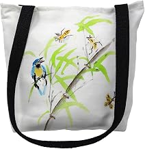 Betsy Drake Birds & Bees II Medium Tote Bag 16x16