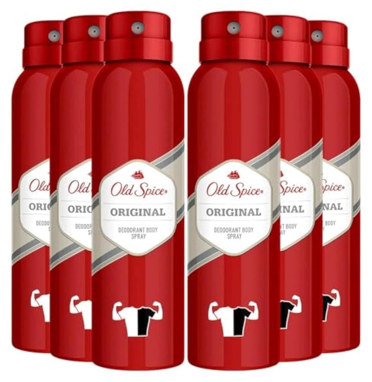 Old Spice Original / 4.73 Fl Oz (Pack of 6) / 6 Deodorant