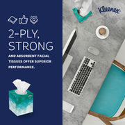 ® BOUTIQUE™ Box Tissue by Kleenex – 36 Count (Pack of 1), Paper, White, Pack of 36, Model 21270-CT