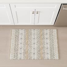 Addison Rugs Chantille ACN2760 Beige 1'8" x 2'6" Indoor/Outdoor, Machine Washable, Easy Clean, Non Shedding, Bedroom, Living Room, Dining Room, Kitchen, Patio Rug
