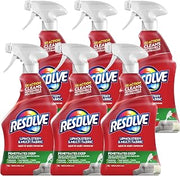 Resolve 22 fl oz Multi-Fabric Cleaner and Upholstery Stain Remover (Pack of 6)