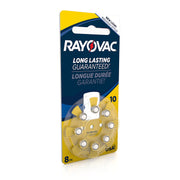 Rayovac 8 Count (Pack of 1) / Yellow / 10, 8 Free Batteries & Chargers