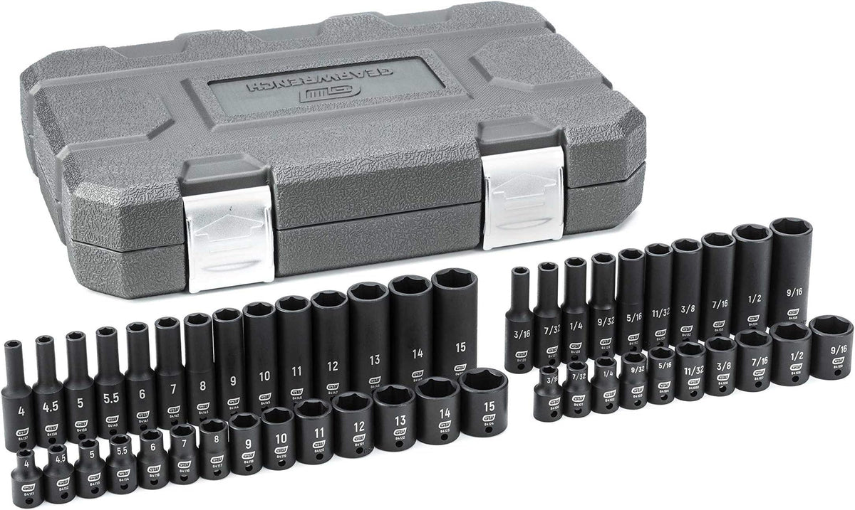 GEARWRENCH SAE/Metric (Pack of 5) / 1/4" / SAE/Metric Drive Socket Sets