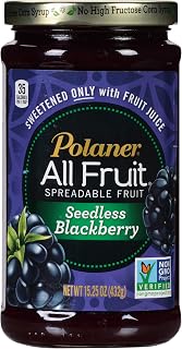 Polaner All Fruit Spreadable Fruit, Seedless Blackberry, 15.25 Ounce