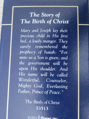 5 inch Scale The Birth of Christ by Fontanini – 5 inch, Plastic, White, Model 53513