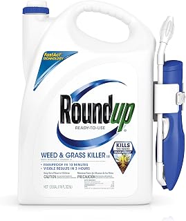 Roundup Ready-to-Use Weed & Grass Killer III with Comfort Wand, 1.33 gal.