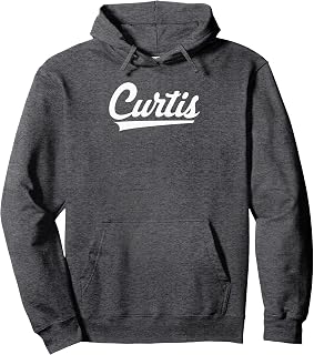 Curtis High School Vintage Swoosh Pullover Hoodie