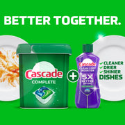 Complete Dishwasher Detergent Pods by Cascade – 100 Count (Pack of 1)