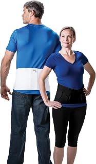Core Products CorFit Back Brace for Lower Back Pain Relief & Lumbar Support Belt, WH, M/L