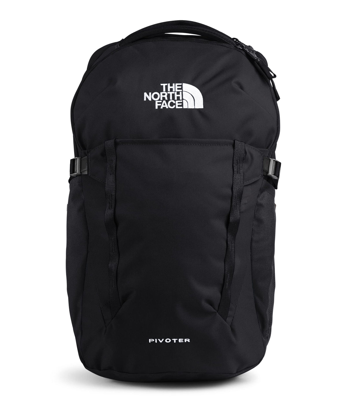 Pivoter, TNF Black, OS by The North Face – 27.2L, Recycled Polyester, Tnf Black, Model 32687
