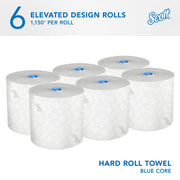 Scott Professional Hard Roll Paper Towels – Bulk, 6 Rolls x 1150' (25702)