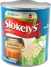 Stokelys Fancy Sauerkraut - no. 10 can, 6 cans per case.