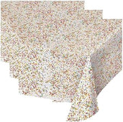 Creative Converting 324667 Sprinkles Design Plastic Tablecloth (Pack of 3)