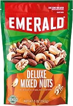 Emerald Deluxe Mixed Nuts, 5 Ounce Resealable Bag- 6 per case.