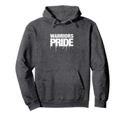 Curtis Warriors PRIDE Pullover Hoodie by Curtis Warriors Official High School Gear – Polyester, Grey
