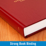 Standard Diary by AT-A-GLANCE – 7.6" W x 9.7" D, Paper, Red, Model SD374-13
