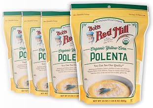 Bob's Red Mill Organic Corn Grits / Polenta, 24oz (Pack of 4) - Organic, Vegan, Kosher