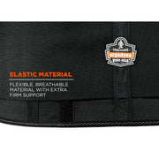 Ergodyne Black / X-Small (Pack of 2) / Elastic Back Support Brace Back Supports