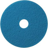 Global Industrial 20" Blue Scrubbing Pad - 5 Pads